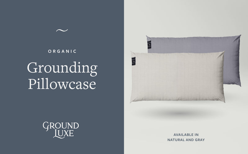 GroundLuxe Grounding Sheet Set in Beige (1 flat, 1 fitted, 2 pillowcase)