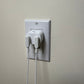 GroundLuxe Grounding Safety Adaptor for North American Outlets