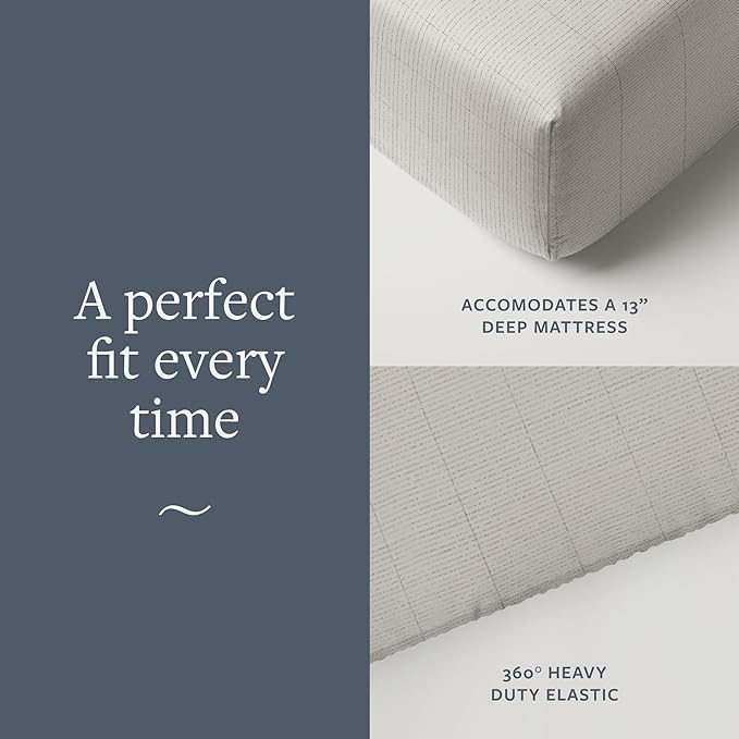 GroundLuxe Fitted Grounding Sheets are the perfect fit for mattress 13" and come with a 360 degree heavy duty elastic. Connect to the Earth to sleep better every night and wake up pain free. Earthing sheets are an easy way to heal while you rest.