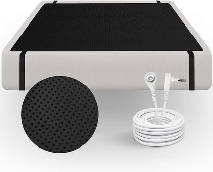 The GroundLuxe earthing mat for bed spans the surface of your mattress, grounding you while you sleep. It's conductive carbon surface is long-lasting and durable, keeping you grounded for years to come.