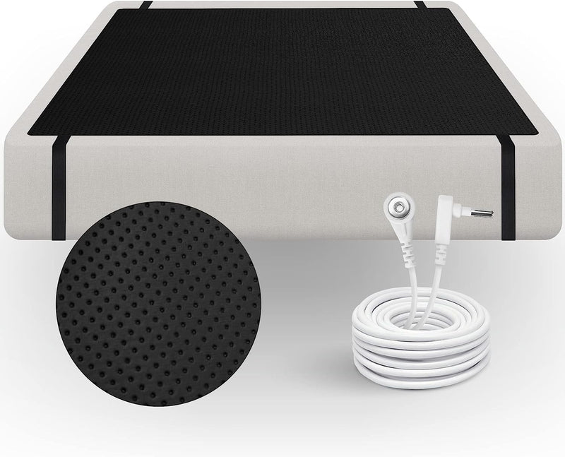 The GroundLuxe earthing mat for bed spans the surface of your mattress, grounding you while you sleep. It's conductive carbon surface is long-lasting and durable, keeping you grounded for years to come.