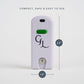 The GroundLuxe Continuity Tester is easy to use to test your grounding products to make sure they are grounded. It's compact, safe, and simple to test your grounding sheets or grounding mats.