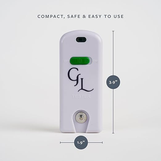 The GroundLuxe Continuity Tester is easy to use to test your grounding products to make sure they are grounded. It's compact, safe, and simple to test your grounding sheets or grounding mats.