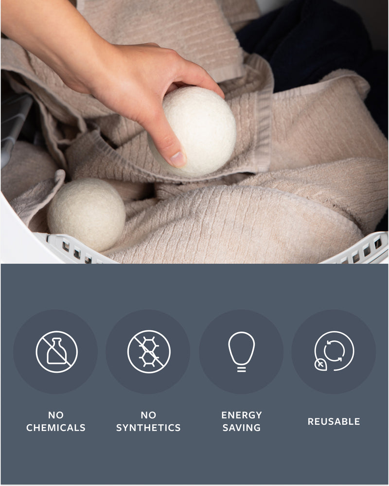 GroundLuxe Wool Dryer Balls