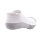 Low-Cut Grounding Socks • White Organic Cotton