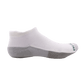 Low-Cut Grounding Socks • White Organic Cotton