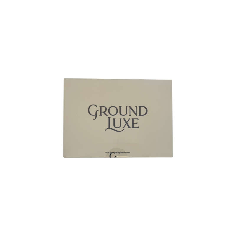 GroundLuxe Silk-Cotton Pillowcase w/ Gift Box