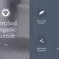 GroundLuxe Grounding Sheet Set in Gray (1 flat, 1 fitted, 2 pillowcase)