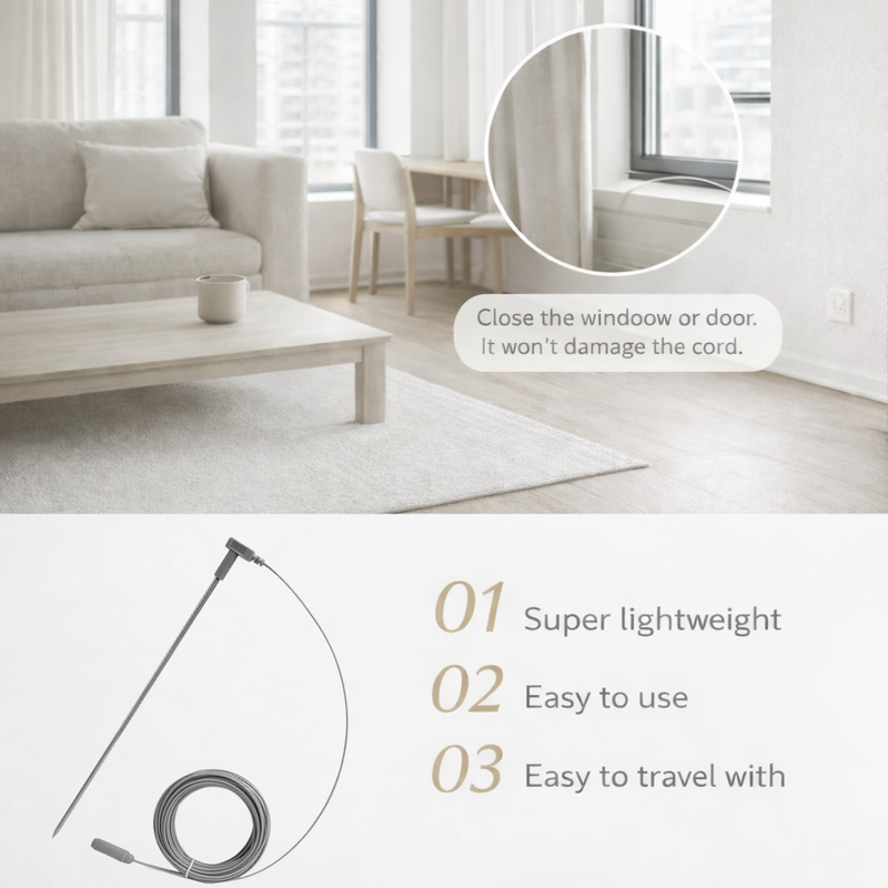 GroundLuxe Grounding Rod w/ 40 Ft Cord