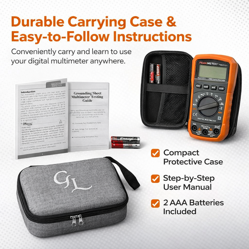GroundLuxe Multimeter Grounding Testing Kit